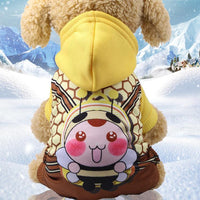 Cozy Canine Couture: Stylish Four-Legged Button-Up Pet Clothes