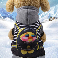 Cozy Canine Couture: Stylish Four-Legged Button-Up Pet Clothes