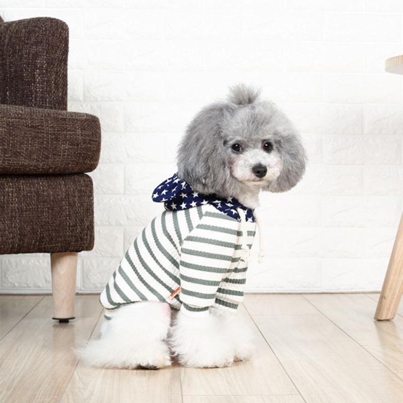 Cozy Knit Two-Legged Cat Costume For Small Dogs