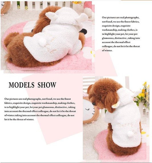 Cozy Woolly Sheep Pet Costume