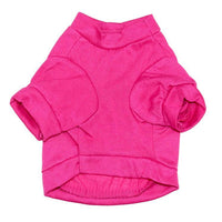 Cute Canine Couture: Printed Cotton Jersey Small Dog Pet T-Shirt