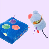 Haunted Hideaway: Interactive Ghost Mouse Plush Toy With Food-Hiding Feature