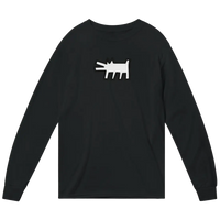 Haring's - The Barking Dog Icon, 1990 Street Art Long Sleeve Shirt