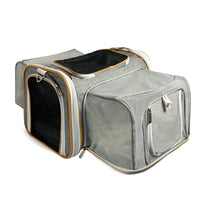 Mr. Peanut's Platinum Series Double Expandable Pet Carrier