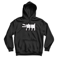 The Barking Dog Icon, 1990 Street Art Hoodie