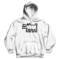 The Barking Dog Icon, 1990 Street Art Hoodie
