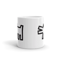 The Barking Dog Icon, 1990 Street Art Mug