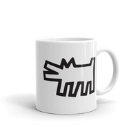The Barking Dog Icon, 1990 Street Art Mug