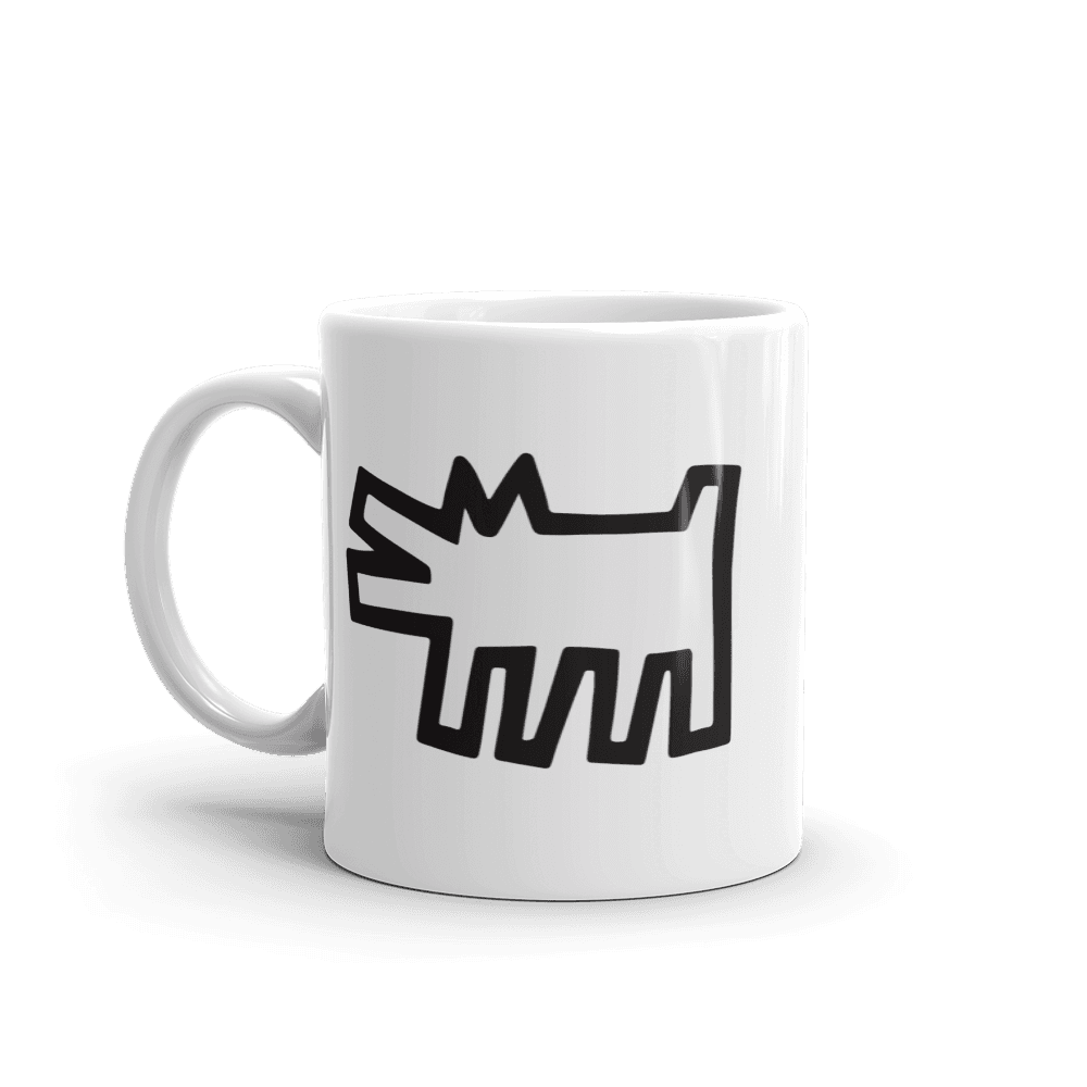 The Barking Dog Icon, 1990 Street Art Mug