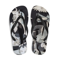Pablo Picasso Guernica 1937 Artwork Flip-Flops