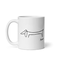 Pablo Picasso Dachshund Dog (Lump) Artwork Mug