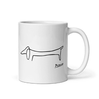 Pablo Picasso Dachshund Dog (Lump) Artwork Mug