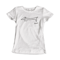 Pablo Picasso Dachshund Dog (Lump) Artwork T-Shirt
