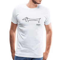 Pablo Picasso Dachshund Dog (Lump) Artwork T-Shirt