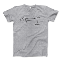Pablo Picasso Dachshund Dog (Lump) Artwork T-Shirt
