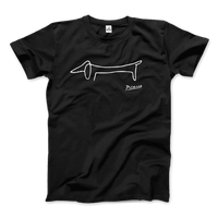 Pablo Picasso Dachshund Dog (Lump) Artwork T-Shirt
