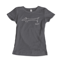 Pablo Picasso Dachshund Dog (Lump) Artwork T-Shirt