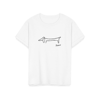 Pablo Picasso Dachshund Dog (Lump) Artwork T-Shirt