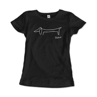 Pablo Picasso Dachshund Dog (Lump) Artwork T-Shirt