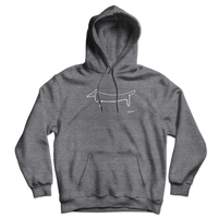 Pablo Picasso Dachshund Dog (Lump) Artwork Unisex Hoodie