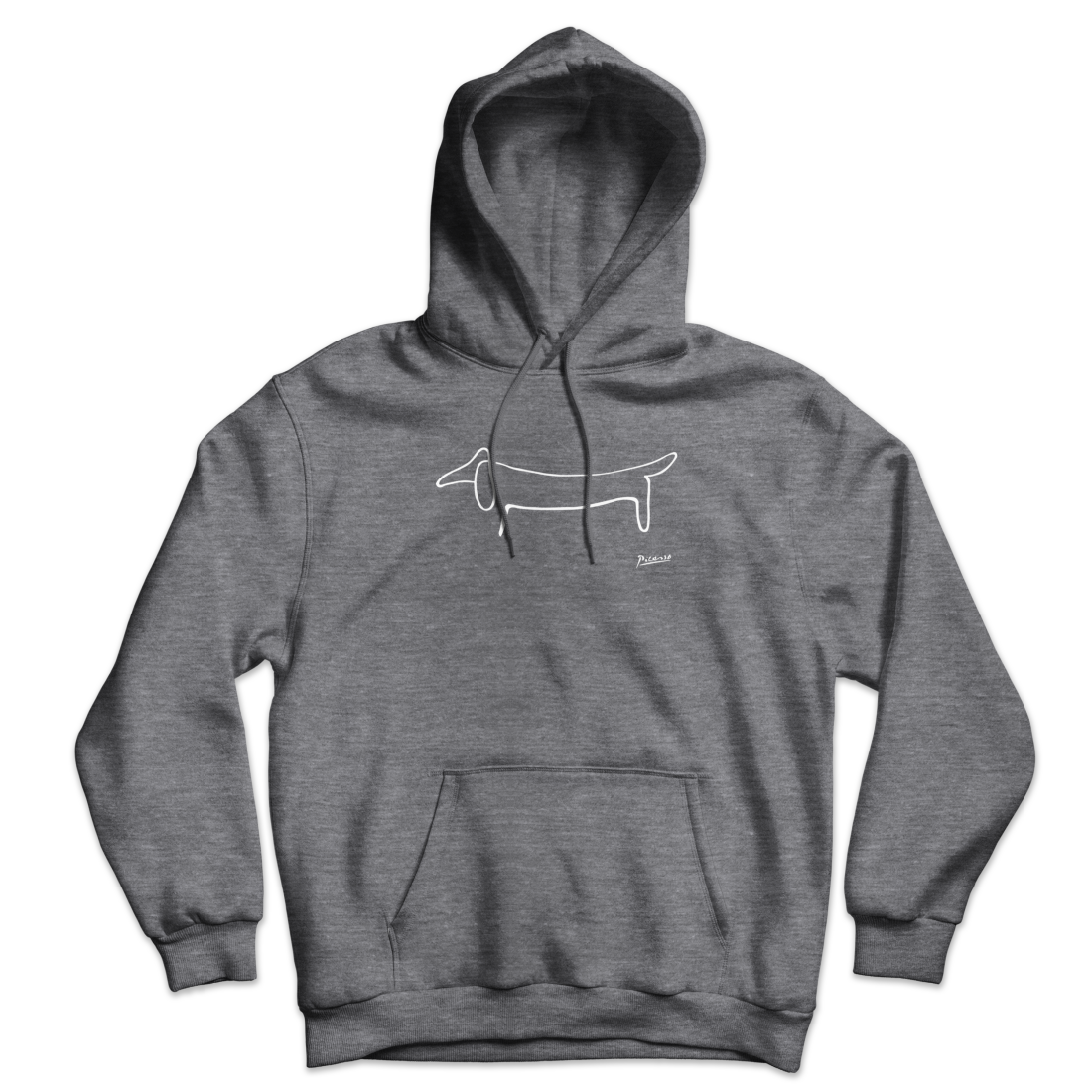 Pablo Picasso Dachshund Dog (Lump) Artwork Unisex Hoodie