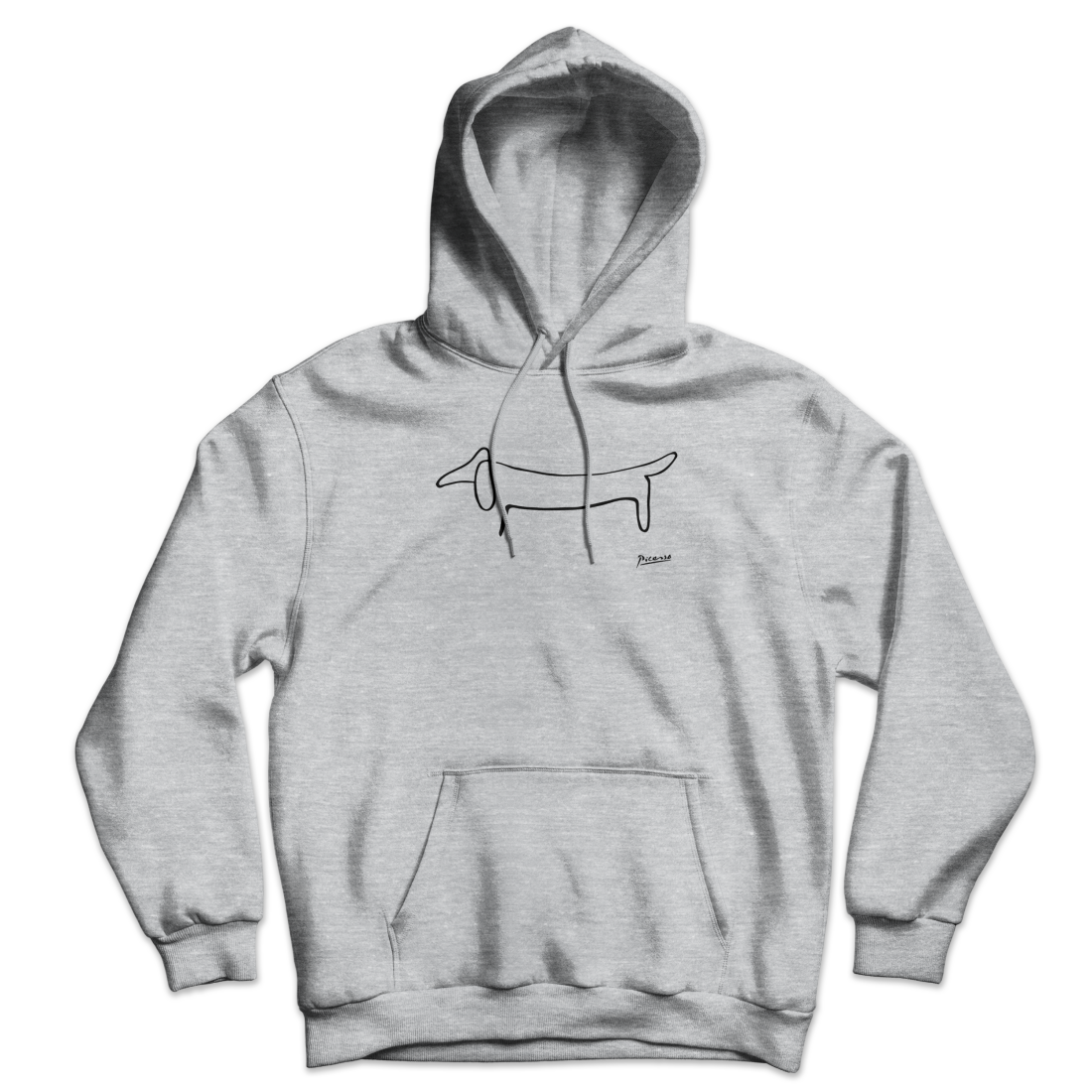 Pablo Picasso Dachshund Dog (Lump) Artwork Unisex Hoodie