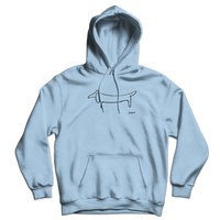 Pablo Picasso Dachshund Dog (Lump) Artwork Unisex Hoodie