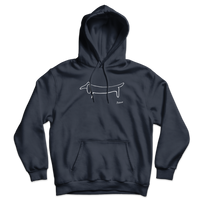 Pablo Picasso Dachshund Dog (Lump) Artwork Unisex Hoodie