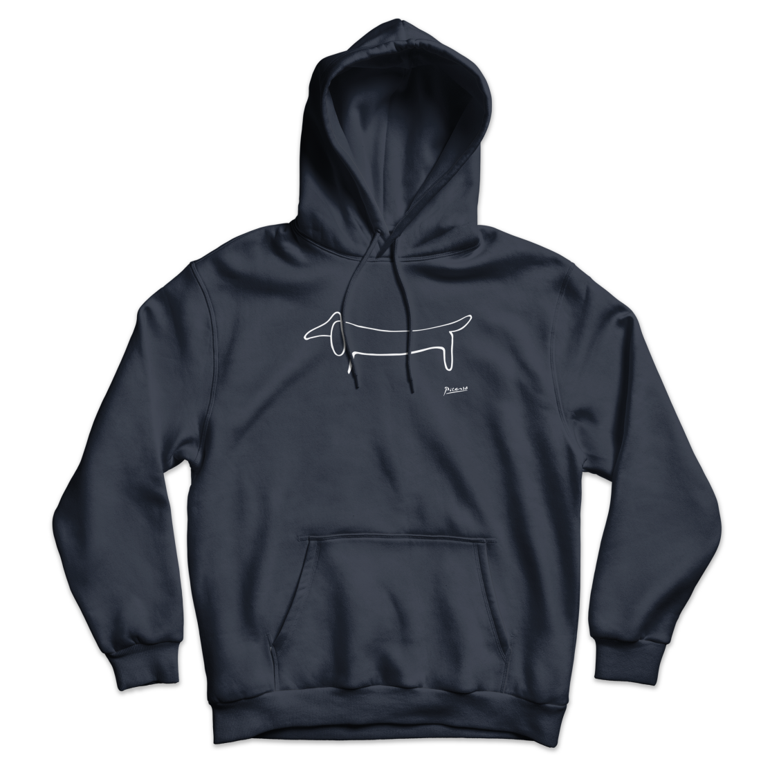 Pablo Picasso Dachshund Dog (Lump) Artwork Unisex Hoodie