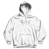 Pablo Picasso Dachshund Dog (Lump) Artwork Unisex Hoodie