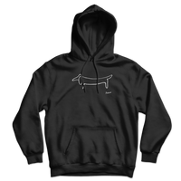 Pablo Picasso Dachshund Dog (Lump) Artwork Unisex Hoodie