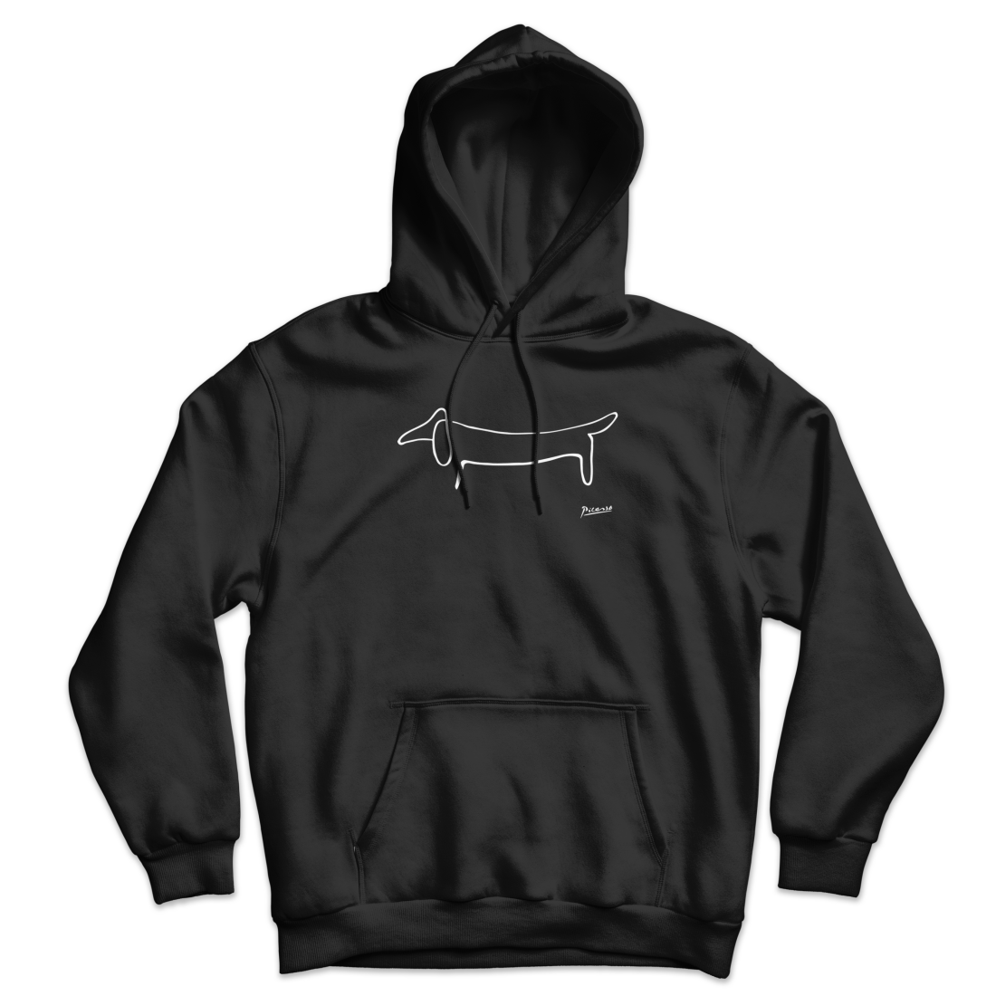 Pablo Picasso Dachshund Dog (Lump) Artwork Unisex Hoodie