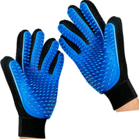Mr. Peanut's 2 Pak HanD 259 Silicone Pins Pet Grooming Gloves