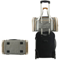 Mr. Peanut's Platinum Series Double Expandable Pet Carrier