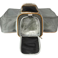 Mr. Peanut's Platinum Series Double Expandable Pet Carrier