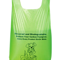 Mr. Peanut's XL Pooper Scooper Sized 13X11" BioDegradable BioPlastic Recycled Plant Based Waste Bags - 160 Count